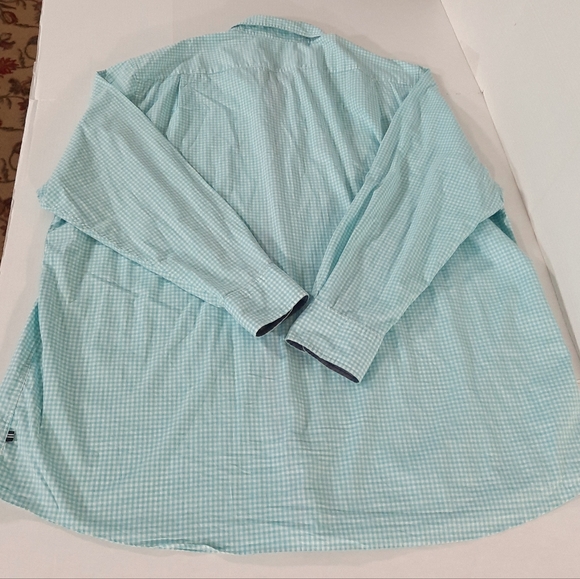 Nautica Gingham Long Sleeve Button Down Shirt - Picture 5 of 6